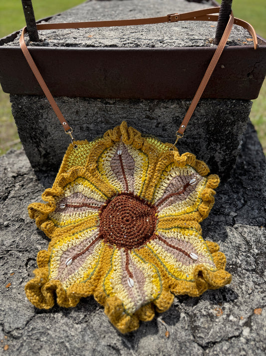 Coastal Sunflower Lily Tote