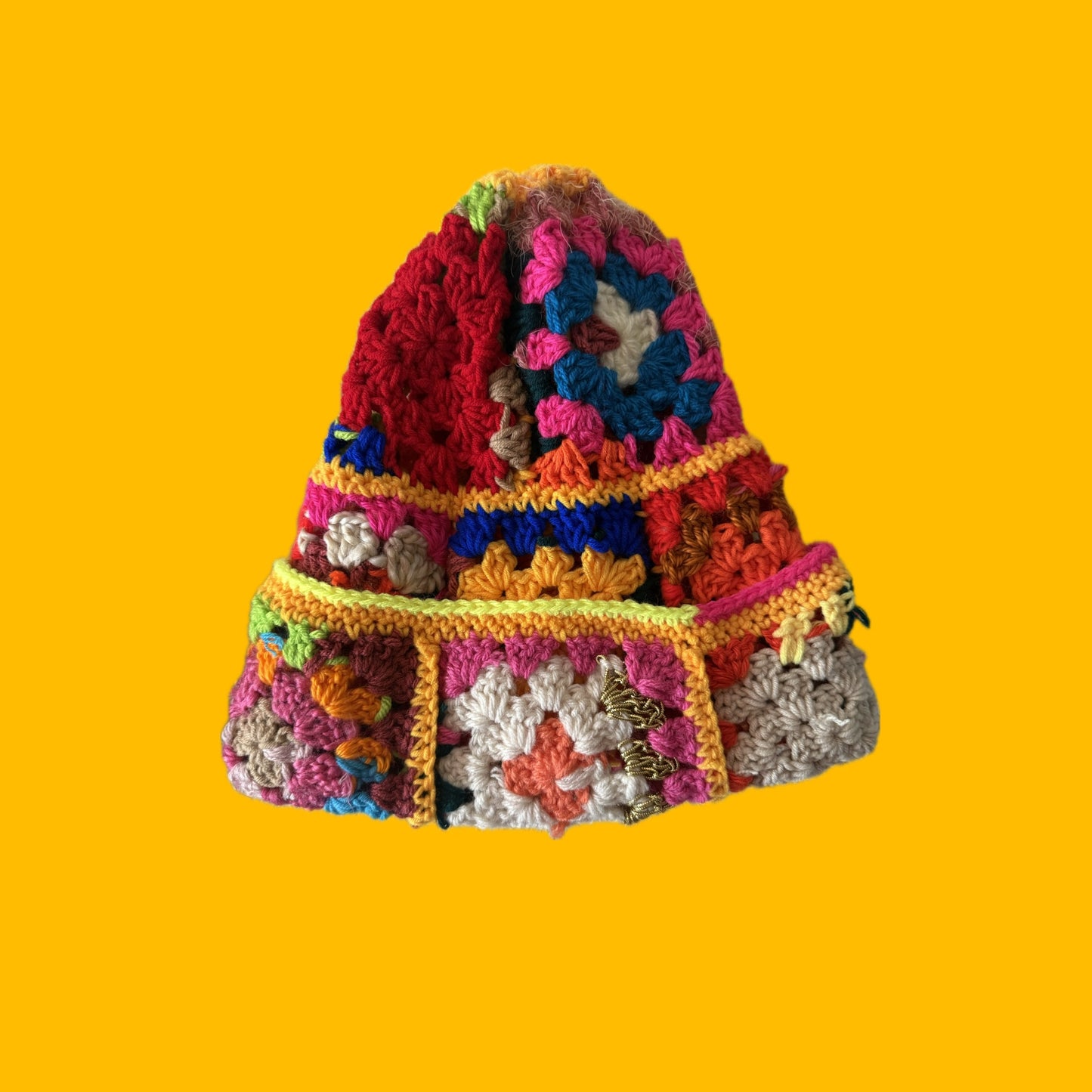 Granny Swatch Beanie 09